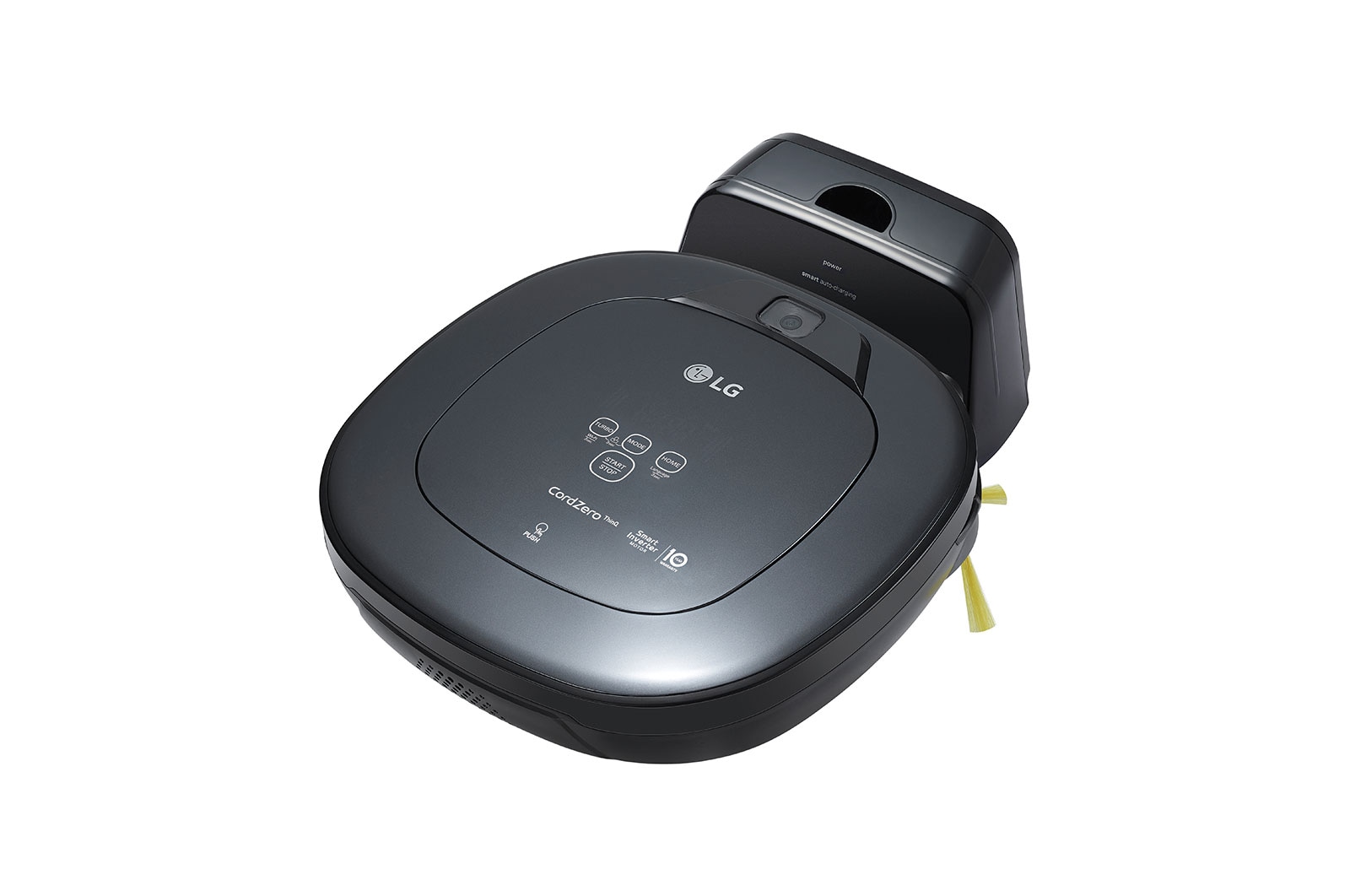 LG HOM-BOT Square Robotic Vacuum Cleaner, VR66900TWVV