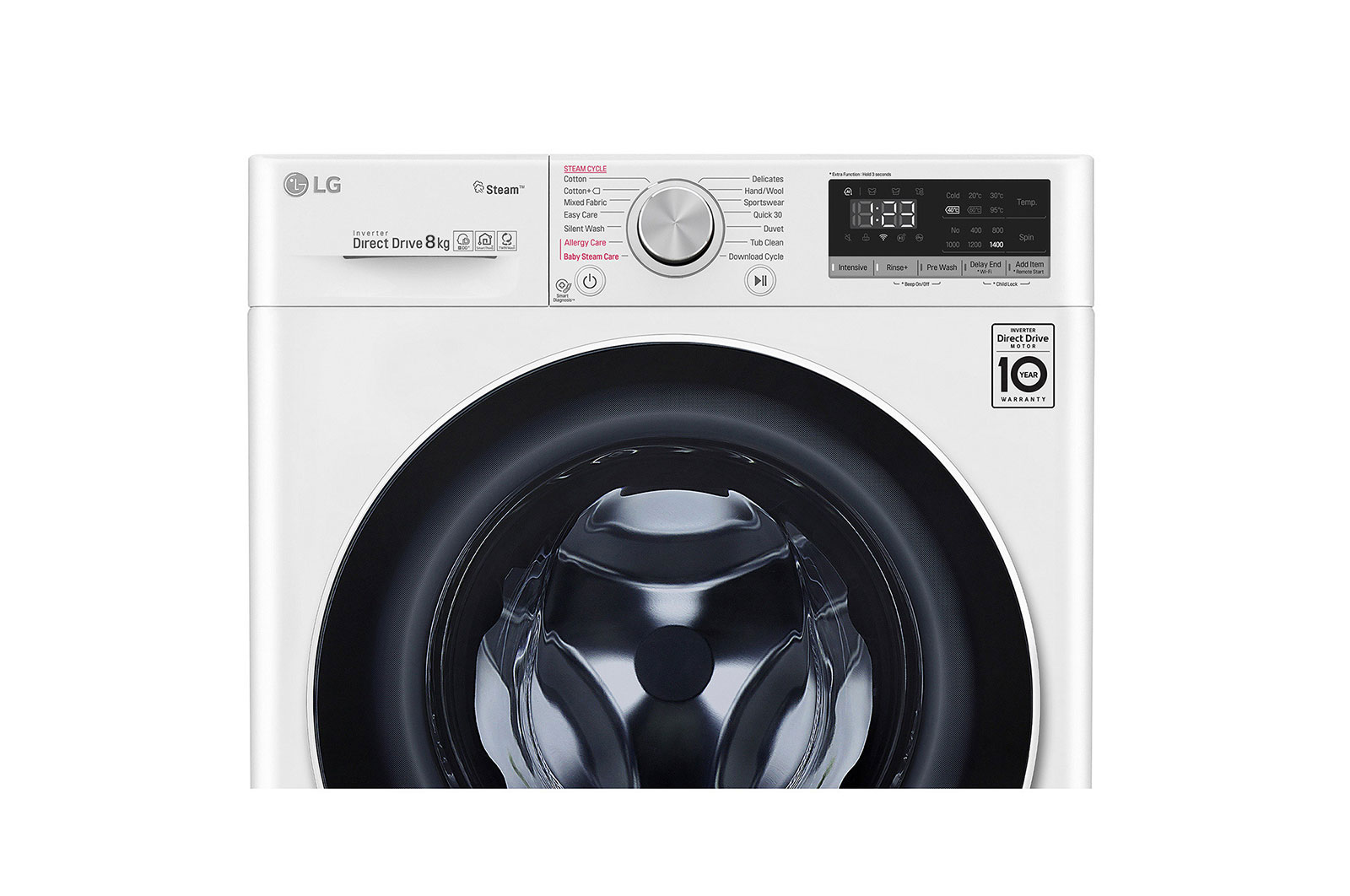 LG 8kg, AI Direct Drive Front Load Washing Machine, FV1408S4W