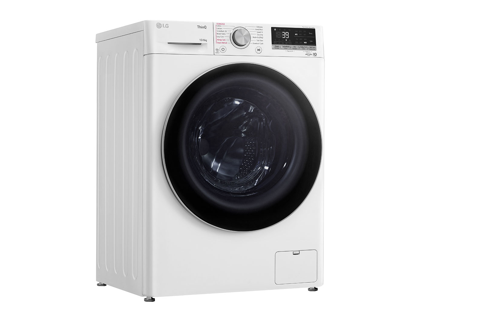 LG 10/6kg, AI Direct Drive Front Load Washer Dryer, FV1410H3W