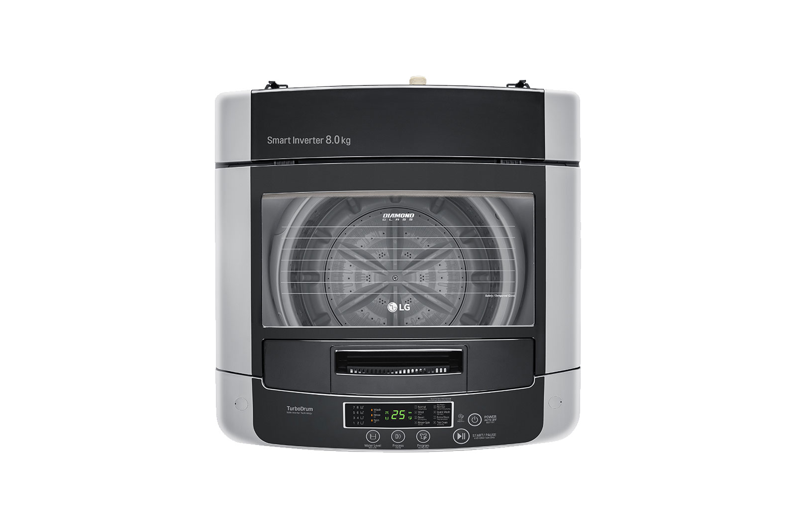 LG 8kg, Smart Inverter Top Load Washing Machine, T2108VSPM2