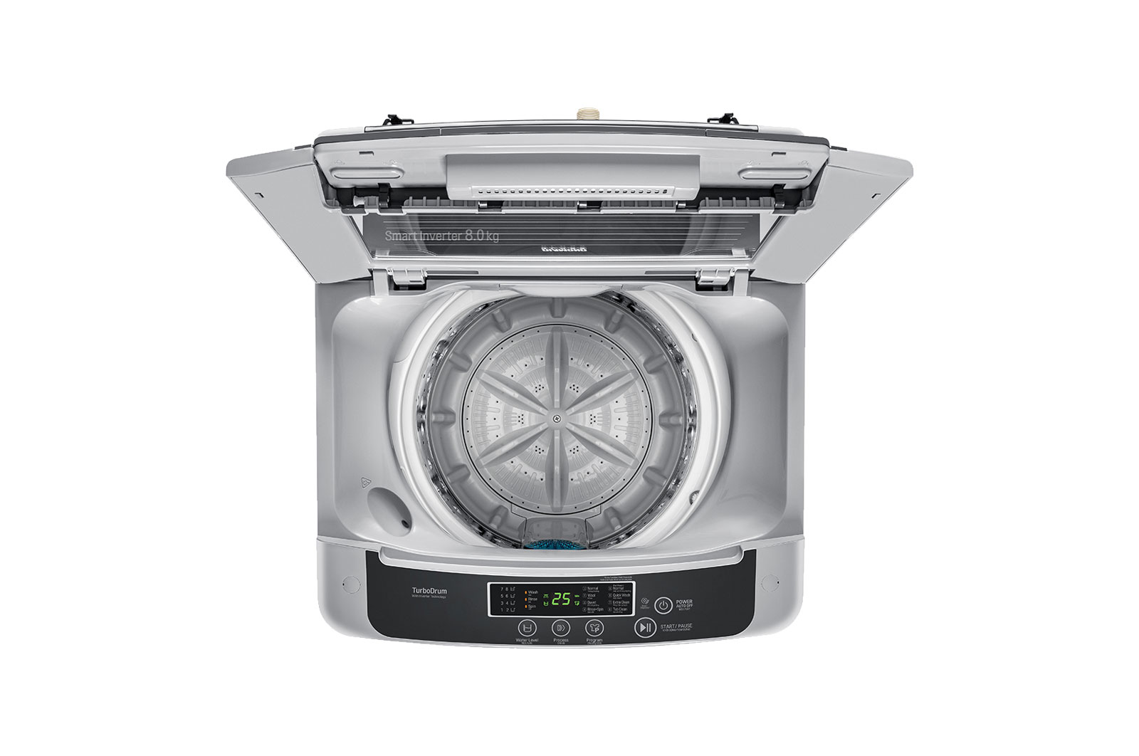 LG 8kg, Smart Inverter Top Load Washing Machine, T2108VSPM2