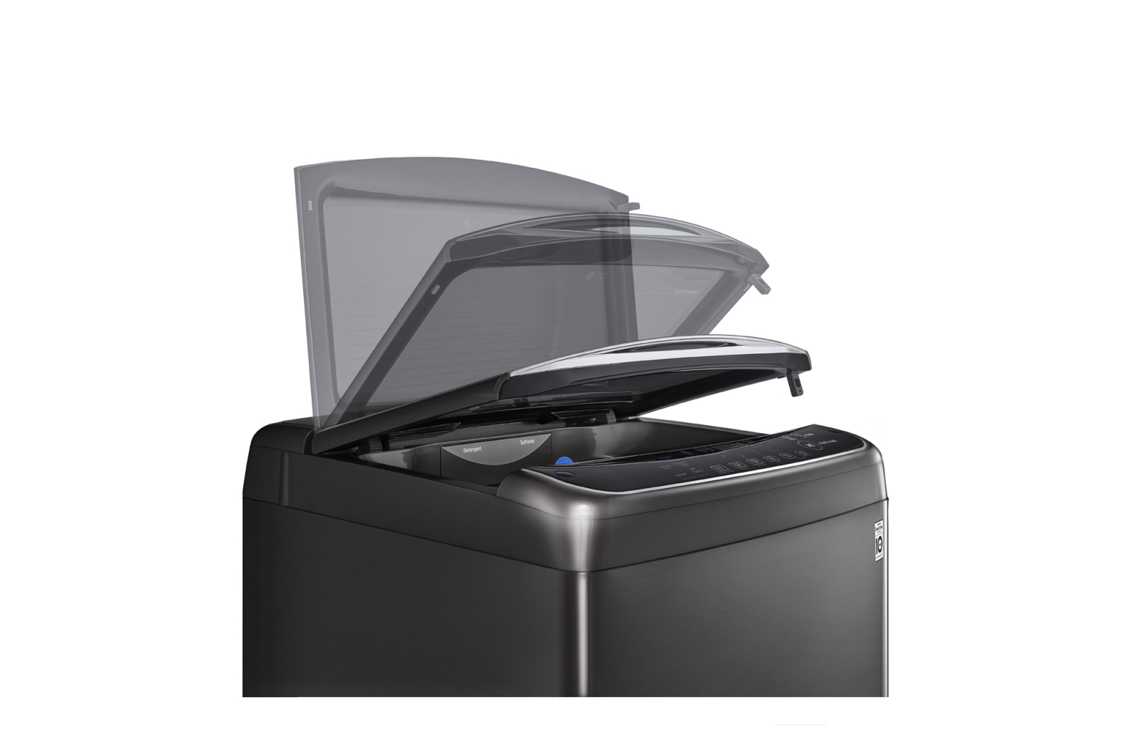 LG TurboWash3D™ Top Load Washing Machine, 13KG, Black, TH2113SSAK