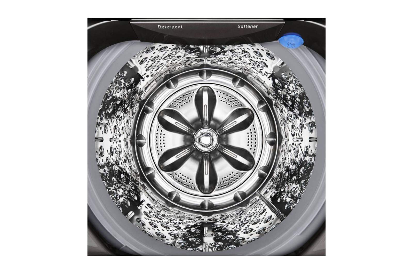 LG TurboWash3D™ Top Load Washing Machine, 13KG, Black, TH2113SSAK