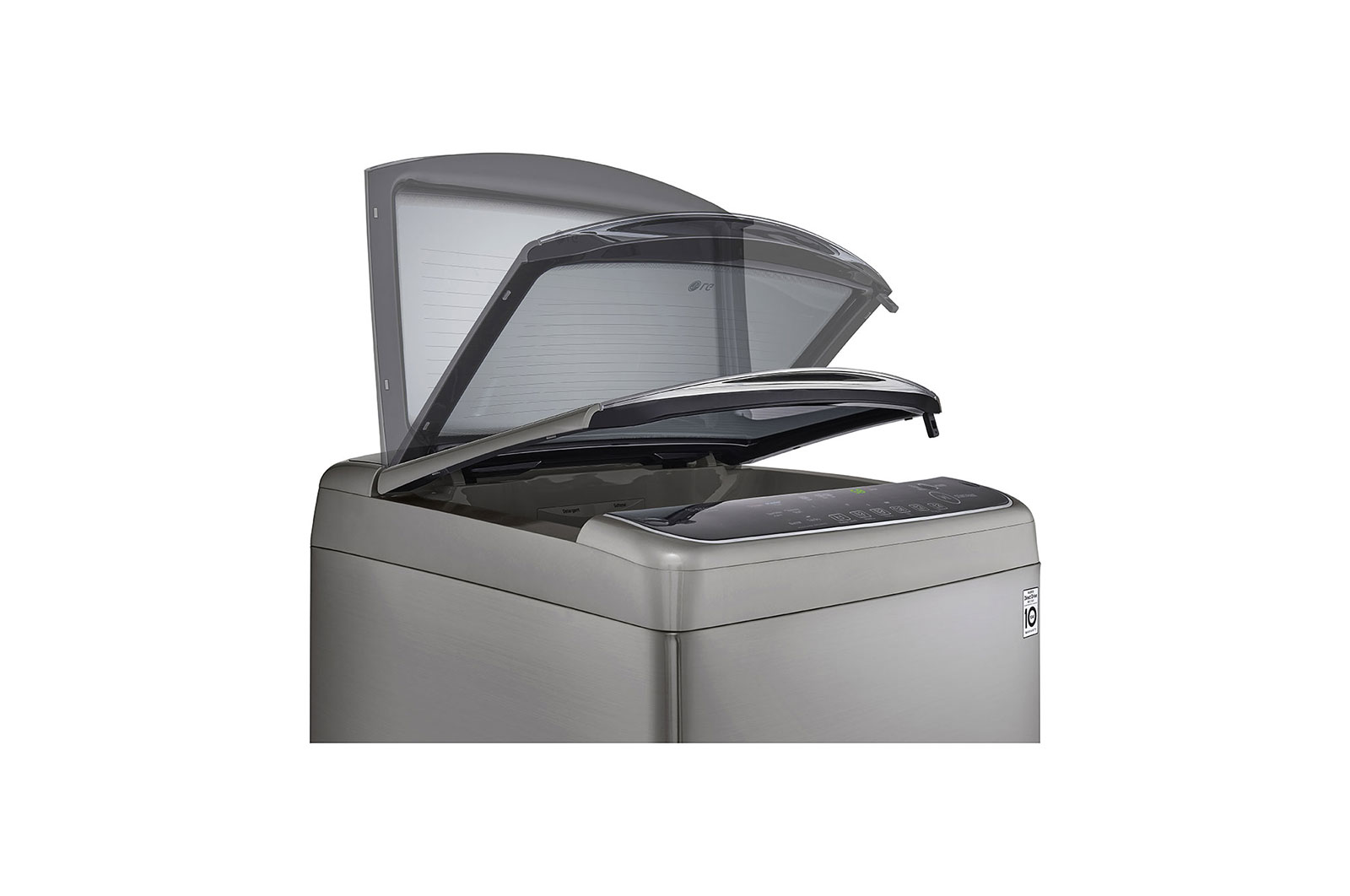 LG TurboWash3D™ Top Load Washing Machine, 16KG, Silver, TH2516SSAV