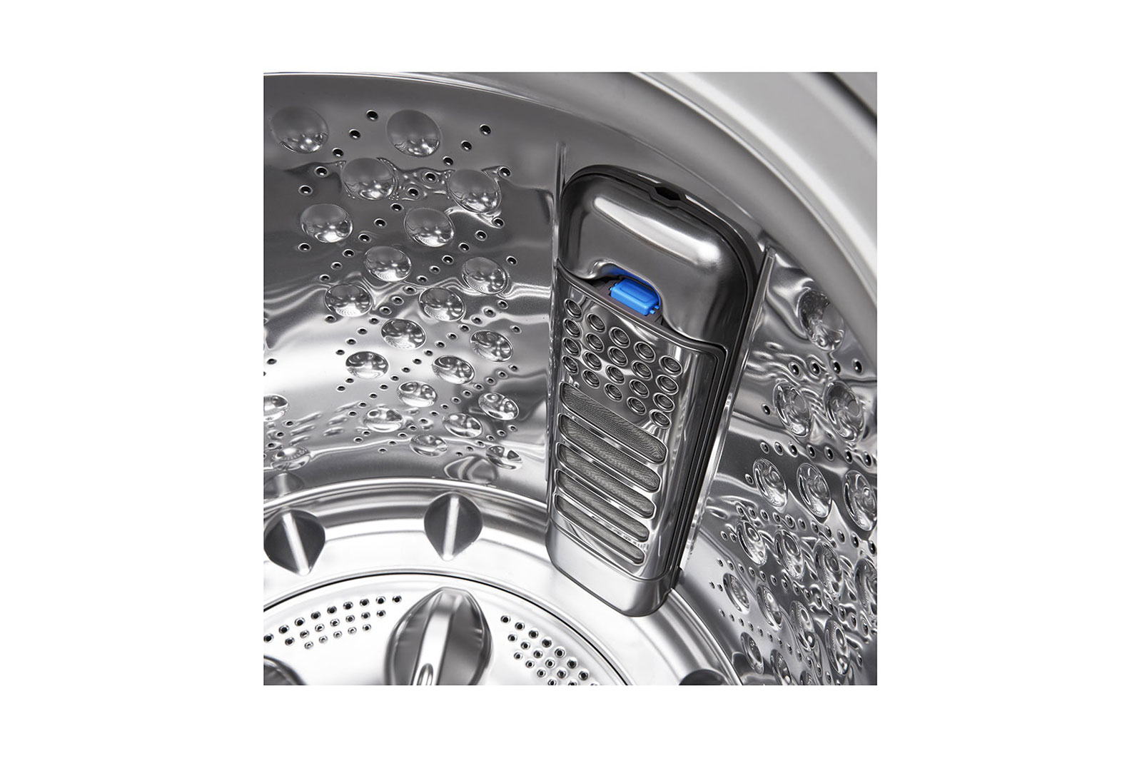 LG TurboWash3D™ Top Load Washing Machine, 16KG, Silver, TH2516SSAV