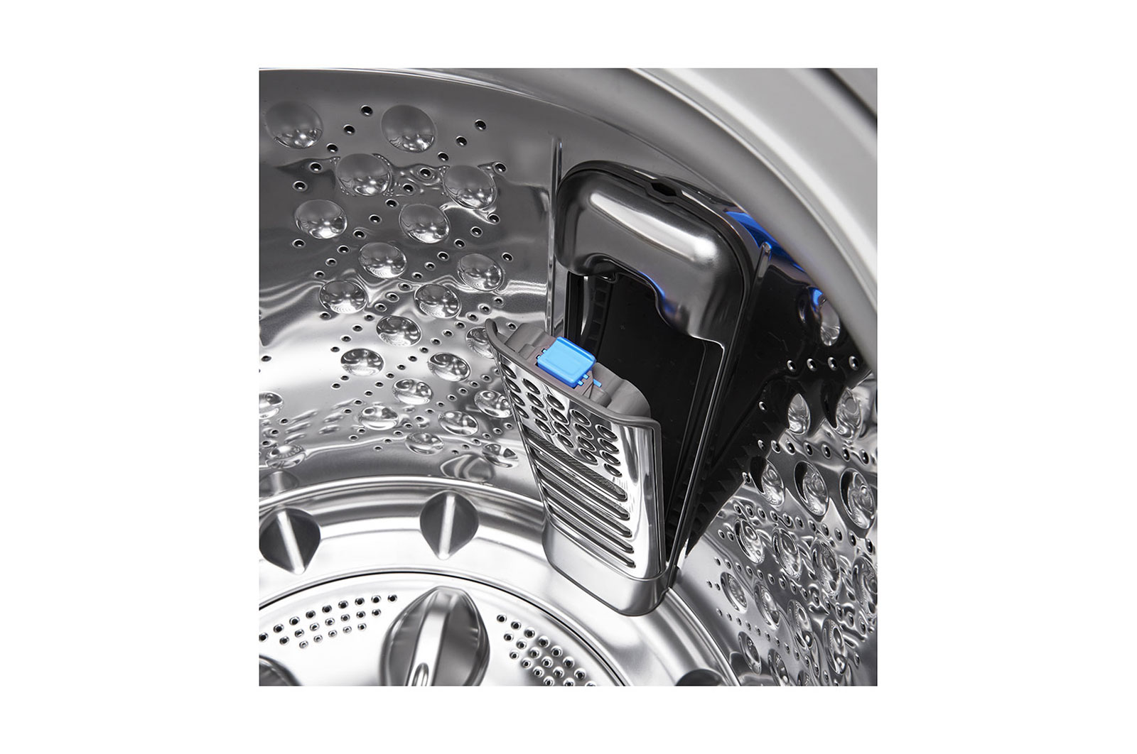 LG TurboWash3D™ Top Load Washing Machine, 16KG, Silver, TH2516SSAV