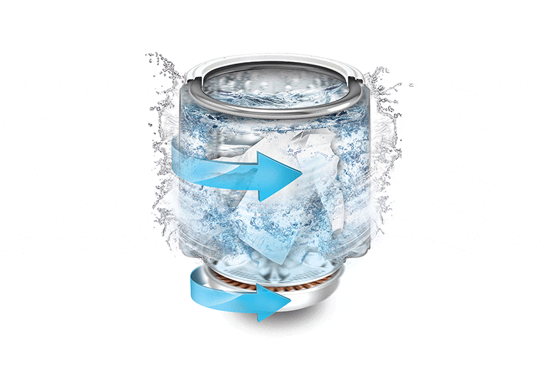 LG-TH2111SSAB-Powerful Waterfall and Jet Spray