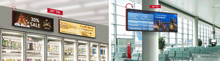 Customizable Angle to Suit Customer's Eye Level