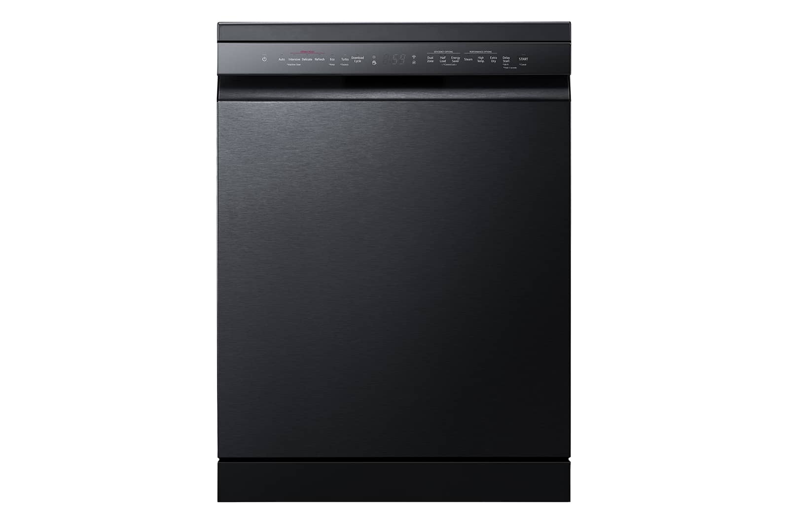 LG Front Control Smart Wi-fi Enabled Dishwasher in Matt Black, DFC425FM