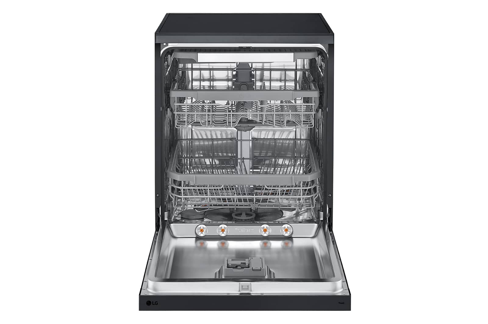LG Front Control Smart Wi-fi Enabled Dishwasher in Matt Black, DFC425FM