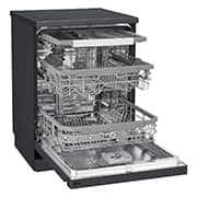 LG Front Control Smart Wi-fi Enabled Dishwasher in Matt Black, DFC425FM