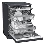 LG Front Control Smart Wi-fi Enabled Dishwasher in Matt Black, DFC425FM