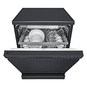 LG Front Control Smart Wi-fi Enabled Dishwasher in Matt Black, DFC425FM