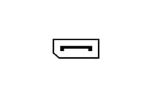 DisplayPort 1.4 icon.