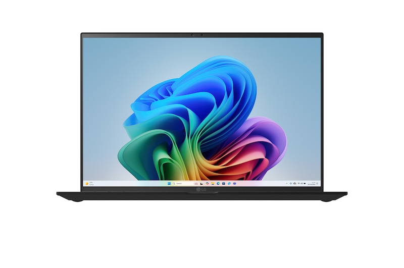 Front view with Copilot+ Bloom Wallpaper