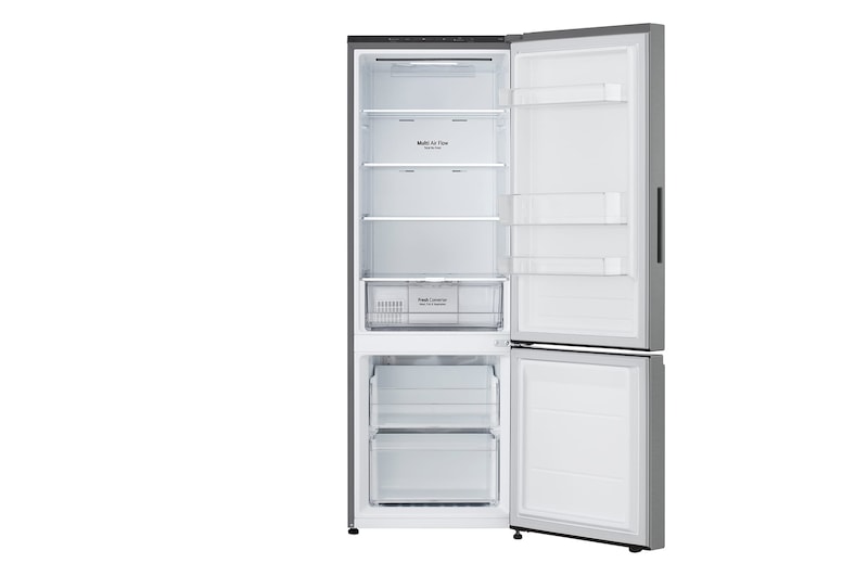 LG 335L Bottom Freezer Refrigerator with Smart Inverter Compressor in Prime Silver, GB-B3354PY