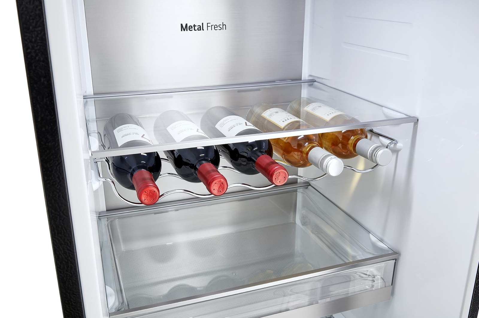 LG 386L 1 Door Refrigerator with Smart Inverter Compressor in Glass Beige, GB-B3864BE