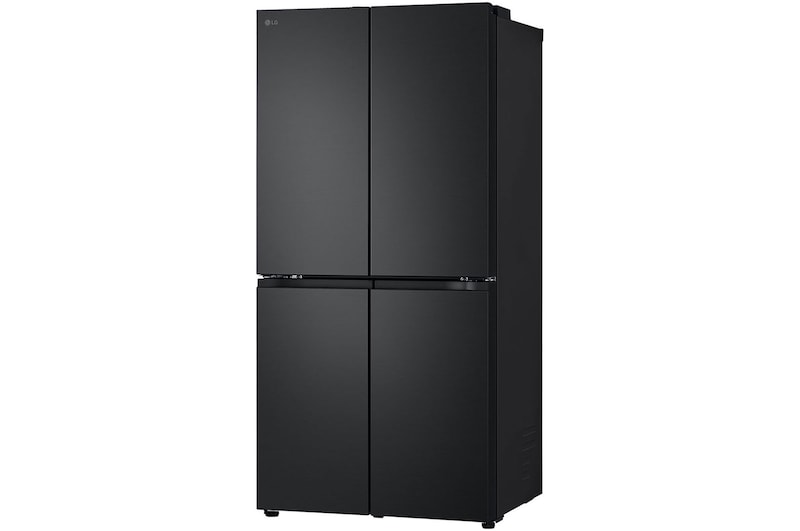 LG 464L Multi Door Refrigerator with Smart Inverter Compressor™ in Essence Matte Black, GF-B4544EP
