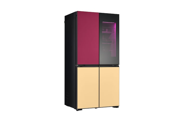 LG 527L InstaView® Fridge with MoodUP™ LED Colour Panels, GF-Q527MU