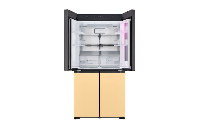 LG 527L InstaView® Fridge with MoodUP™ LED Colour Panels, GF-Q527MU