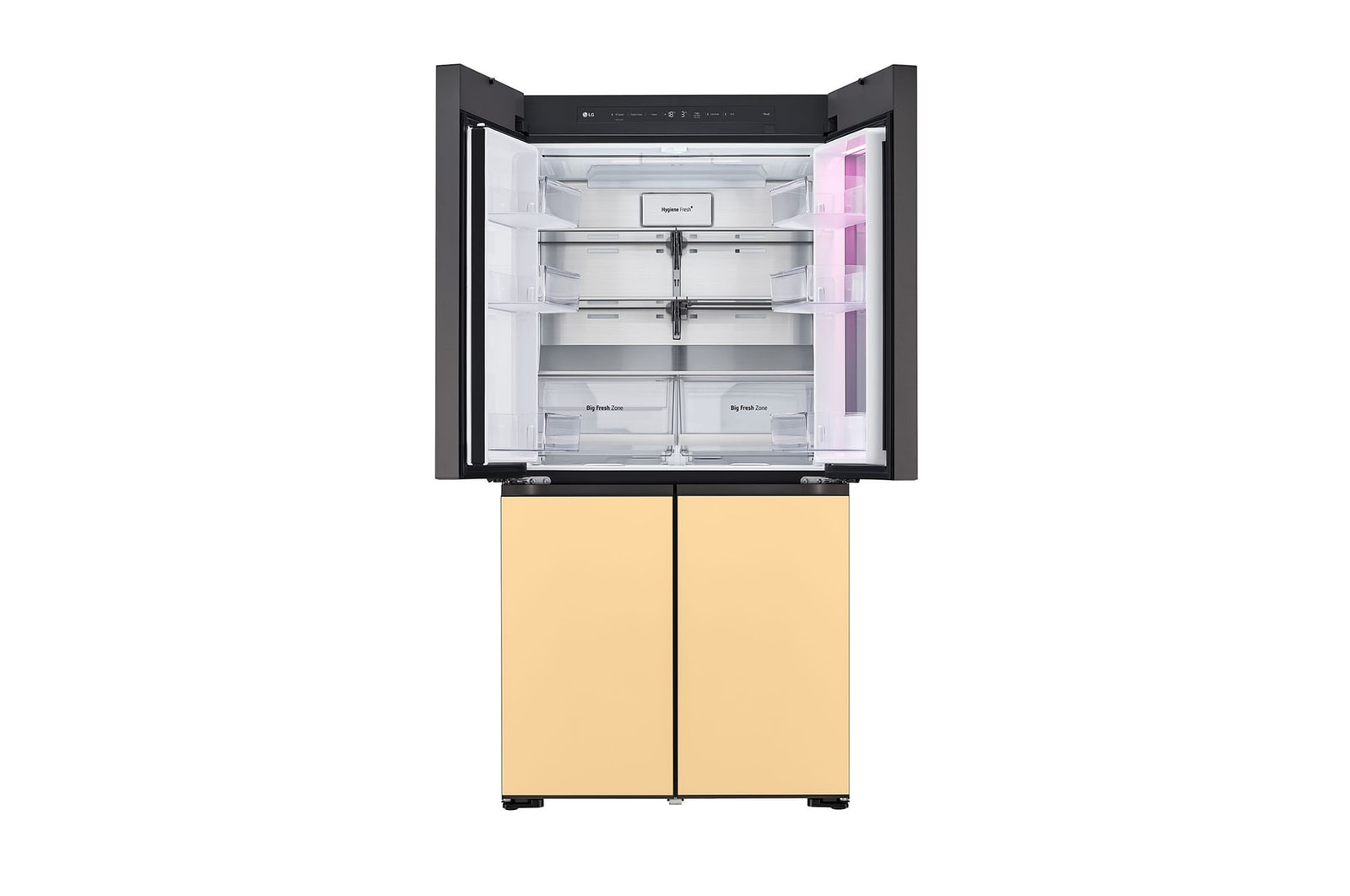LG 527L InstaView® Fridge with MoodUP™ LED Colour Panels, GF-Q527MU