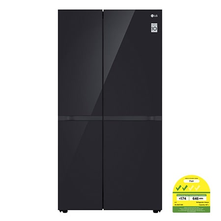 LG 647L side-by-side-fridge with Smart Inverter Compressor in 