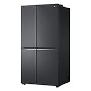 LG 647L Side by Side Refrigerator with Smart Inverter Compressor™ in Essence Matte Black, GS-B6473EP