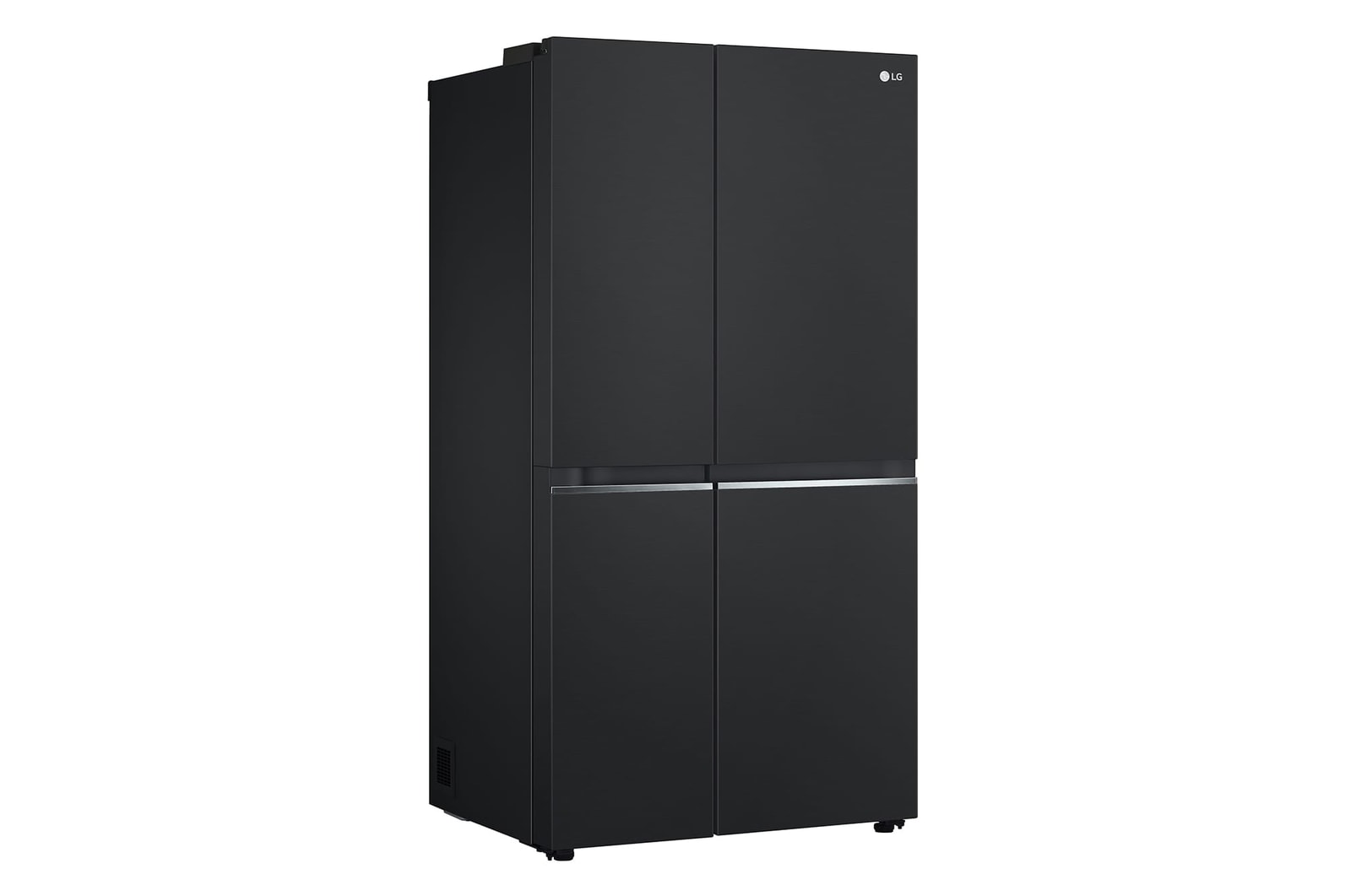 LG 647L Side by Side Refrigerator with Smart Inverter Compressor™ in Essence Matte Black, GS-B6473EP