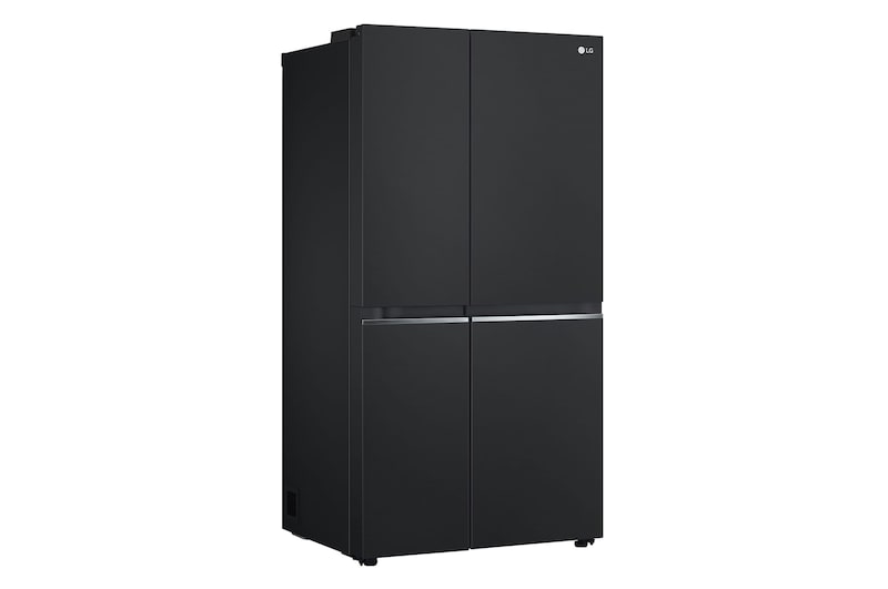 LG 647L Side by Side Refrigerator with Smart Inverter Compressor™ in Essence Matte Black, GS-B6473EP