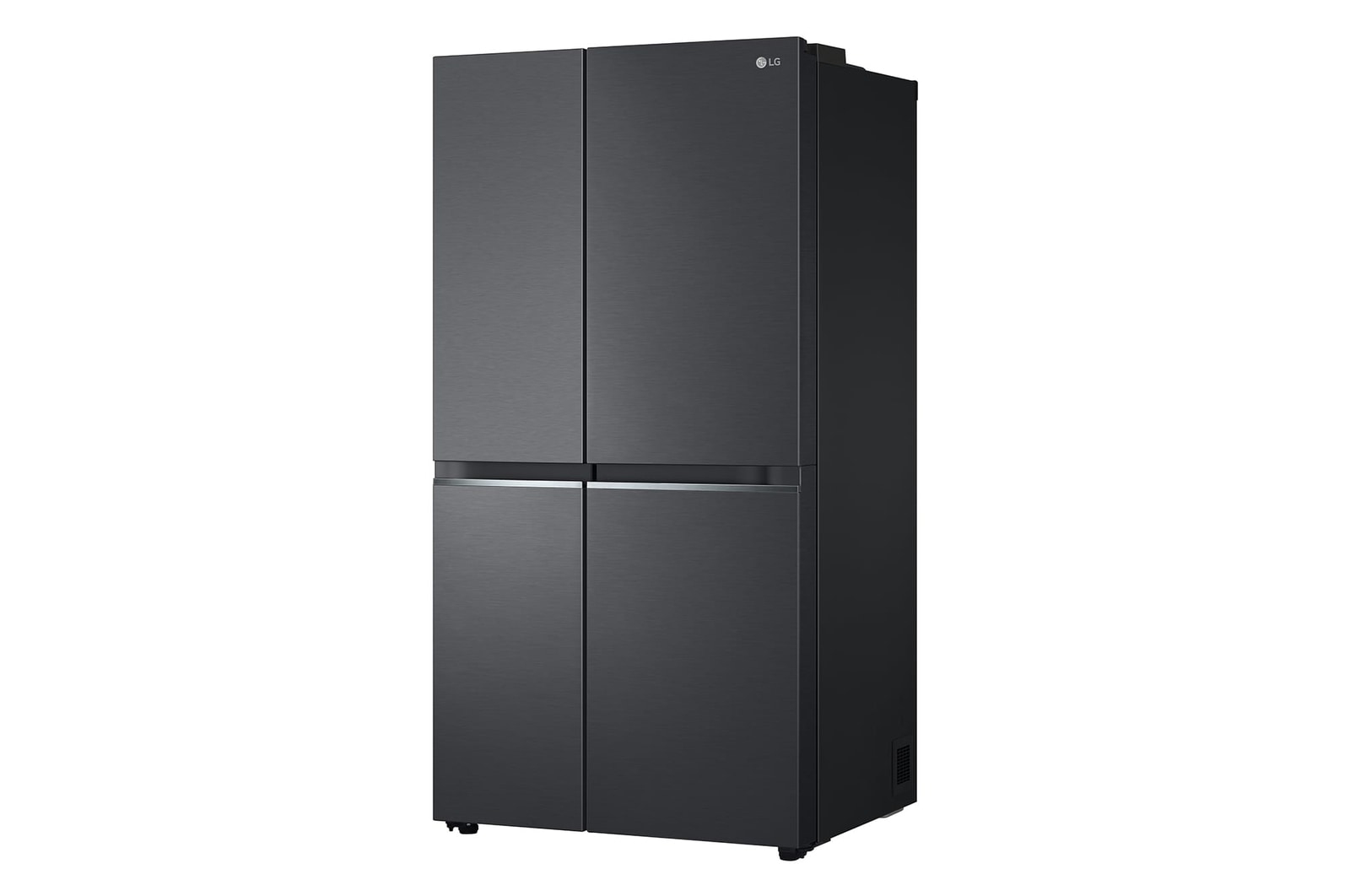 LG 647L Side by Side Refrigerator with Smart Inverter Compressor™ in Essence Matte Black, GS-B6473EP
