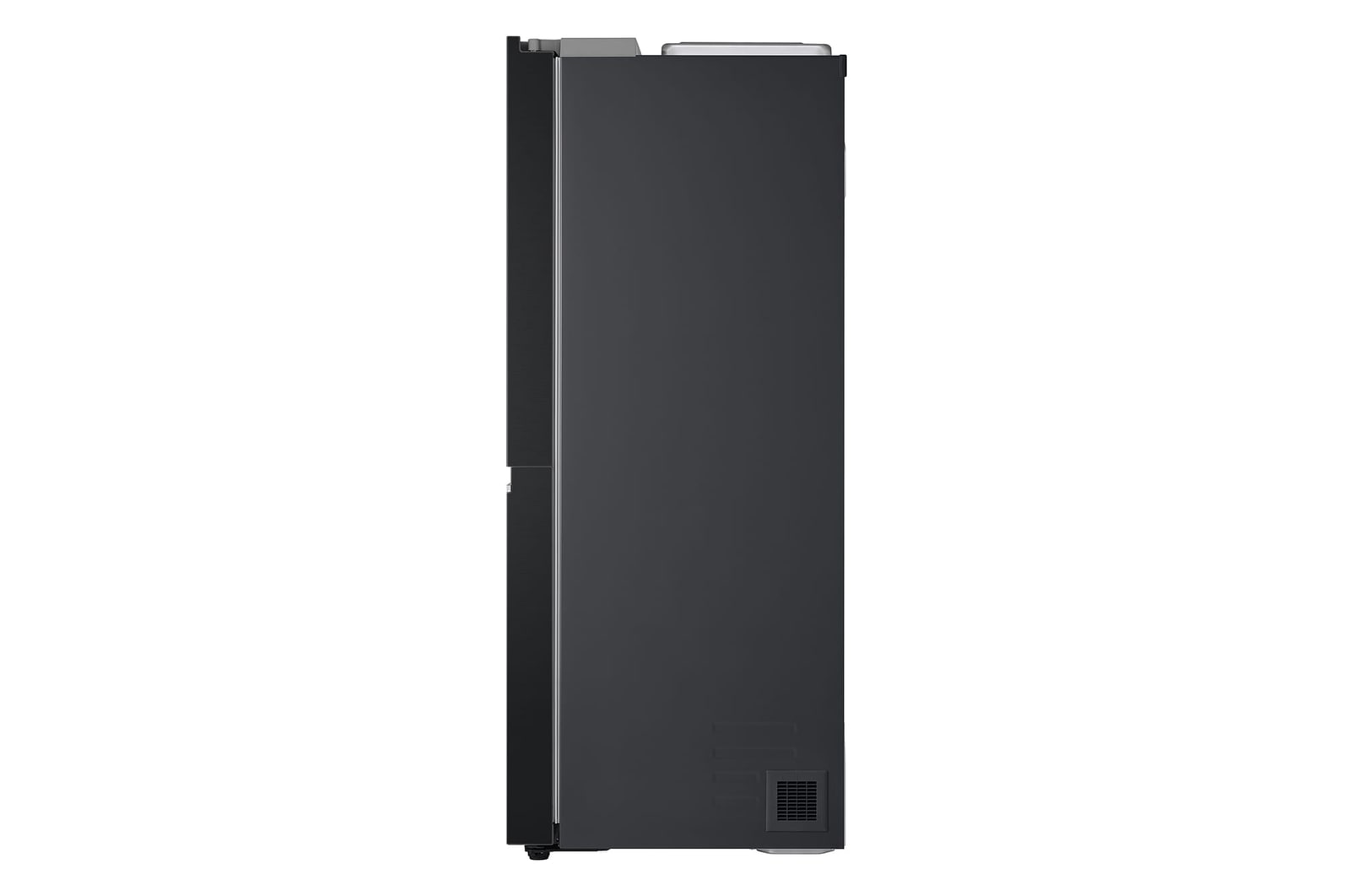 LG 647L Side by Side Refrigerator with Smart Inverter Compressor™ in Essence Matte Black, GS-B6473EP