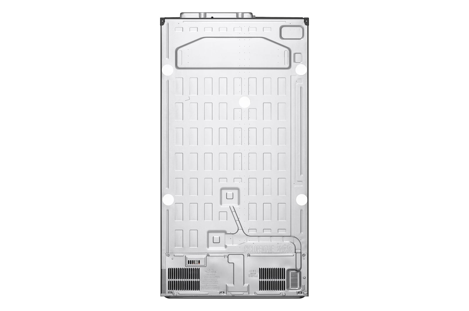 LG 647L Side by Side Refrigerator with Smart Inverter Compressor™ in Essence Matte Black, GS-B6473EP