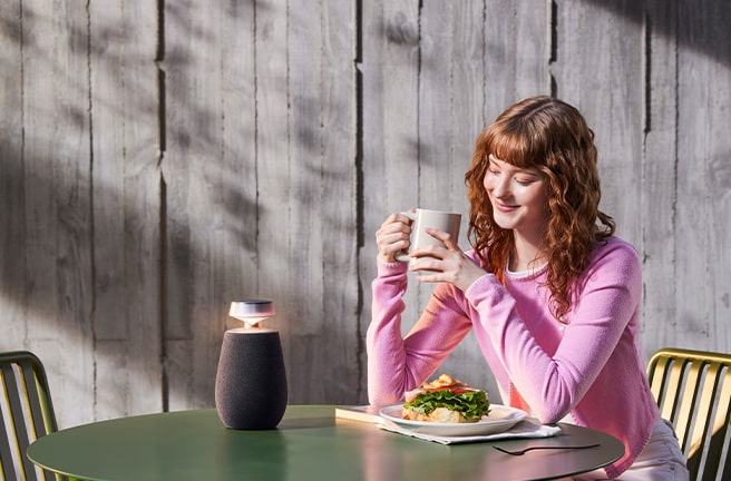 Image of LG XBOOM 360 XO2T in Lifestyle. Image of LG XBOOM 360 XO2T in Lifestyle.