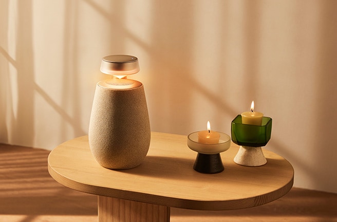 Image of LG XBOOM 360 XO2T in Lifestyle. Image of LG XBOOM 360 XO2T in Lifestyle.