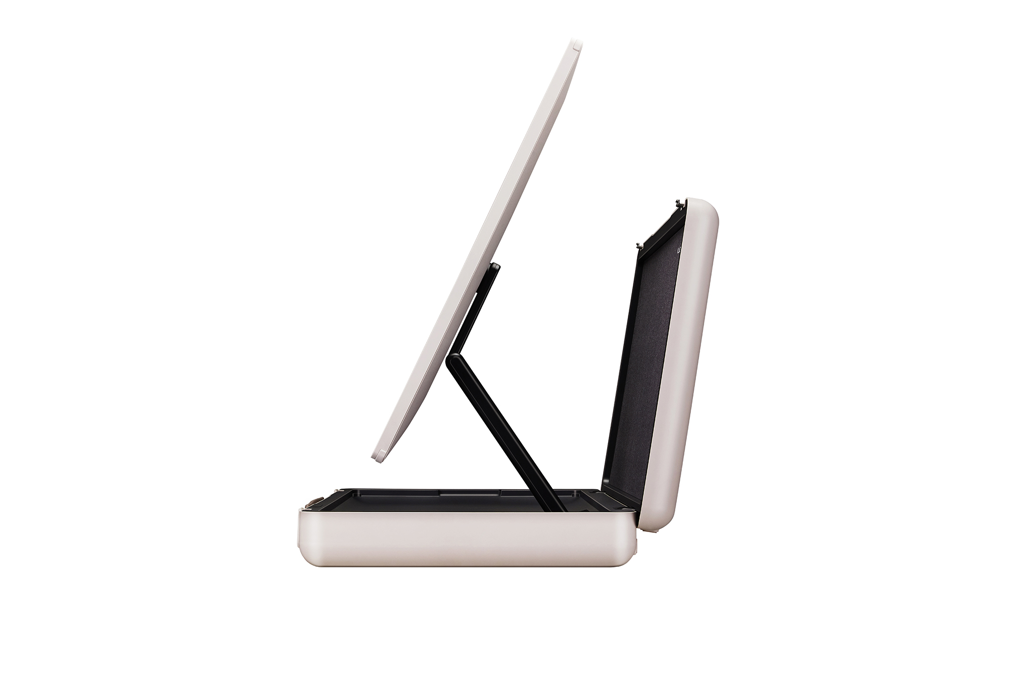 side view of vertical mode