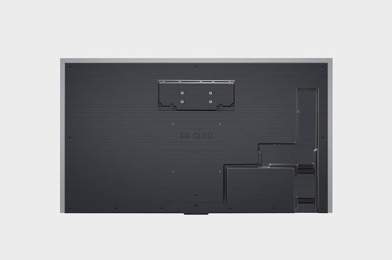 Rear view of LG OLED evo TV, OLED M4