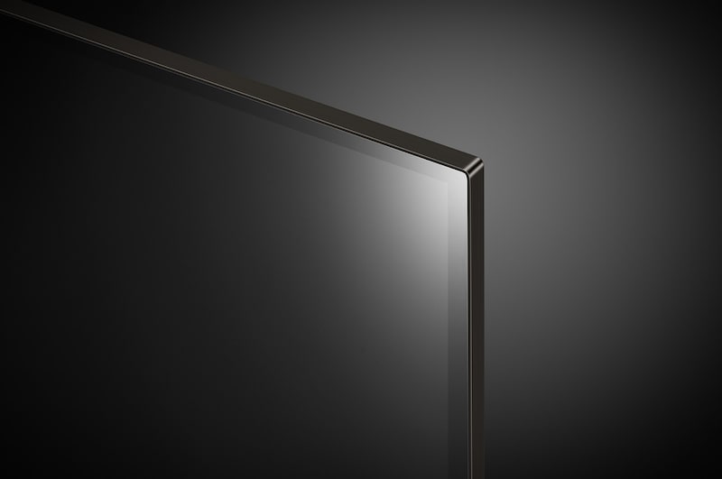 Close-up of the top edge