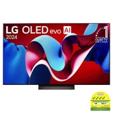 LG OLED evo AI C4 55 inch TV 4K Smart TV 2024 | Wall mounted | TV stand | TV wall design | Ultra HD 4K resolution | AI ThinQ