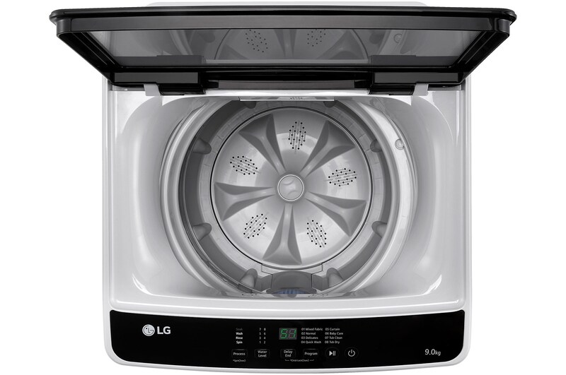 LG 8KG Top Load Washing Machine, Gray, T2108NT1G