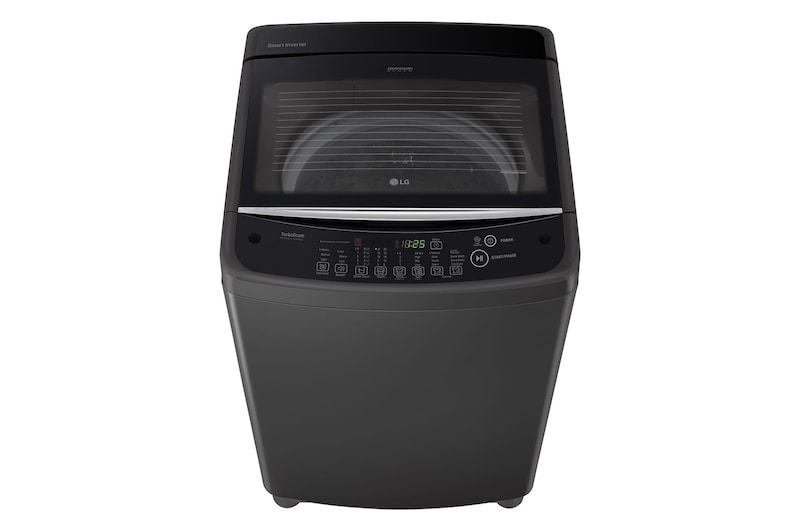 LG Smart Inverter Top Load Washing Machine, 11KG, Black, T2311VSAB
