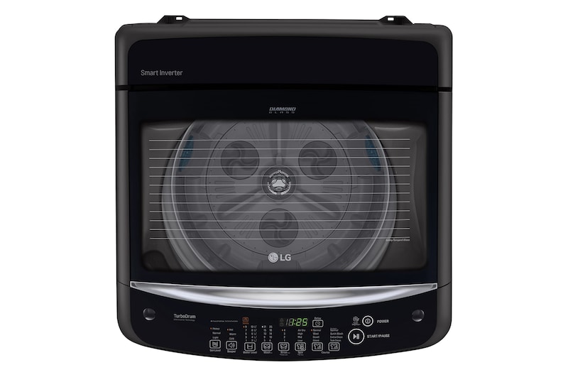 LG Smart Inverter Top Load Washing Machine, 11KG, Black, T2311VSAB