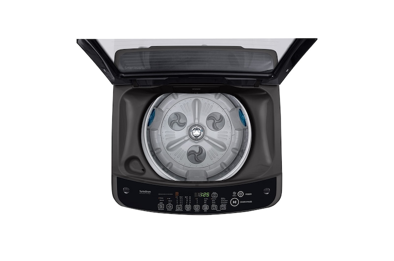 LG Smart Inverter Top Load Washing Machine, 11KG, Black, T2311VSAB