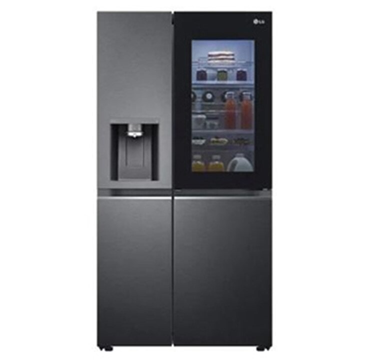 ตู้เย็น LG InstaView Door-in-Door รุ่น GC-X257CQES ขนาด 22.4 คิว สีดำโลหะ