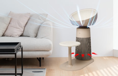 เครื่องฟอกอากาศกระจายลม