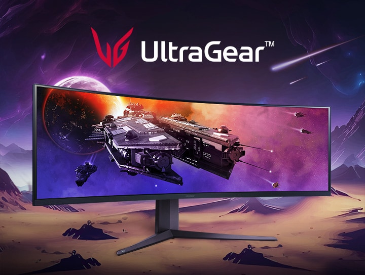 45” UltraGear™ WQHD 21:9 WQHD LED แบบโค้ง | LG TH