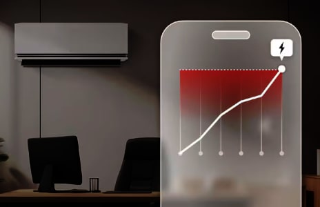 หน้าจอควบคุมพลังงาน