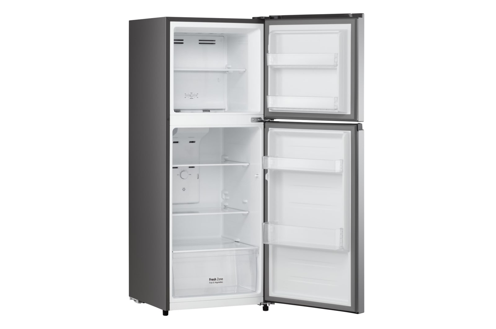 LG ตู้เย็น 2 ประตู ขนาด 7.2 คิว สีเงิน รุ่น GC-B202MQBR , GC-B202MQBR