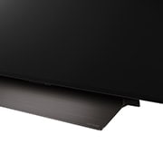 ภาพระยะใกล้ของ LG OLED evo TV, OLED C4 จากฐาน