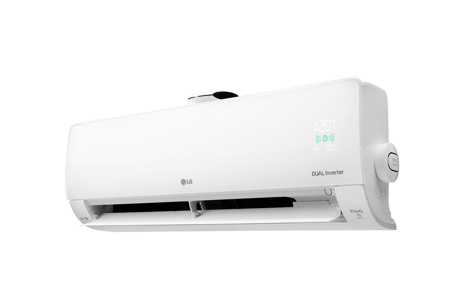 LG แอร์อินเวอร์เตอร์ LG DUALCOOL Puri รุ่น IPQ10R1 ขนาด 8,900 Btu with Air Purification, IPQ10R1