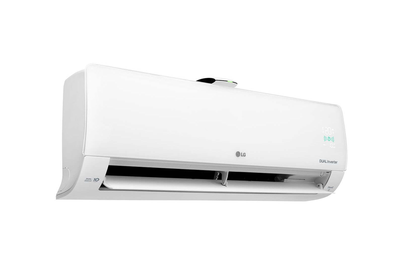 LG แอร์อินเวอร์เตอร์ LG DUALCOOL Puri รุ่น IPQ13R1 ขนาด 11,300 Btu with Air Purification, IPQ13R1